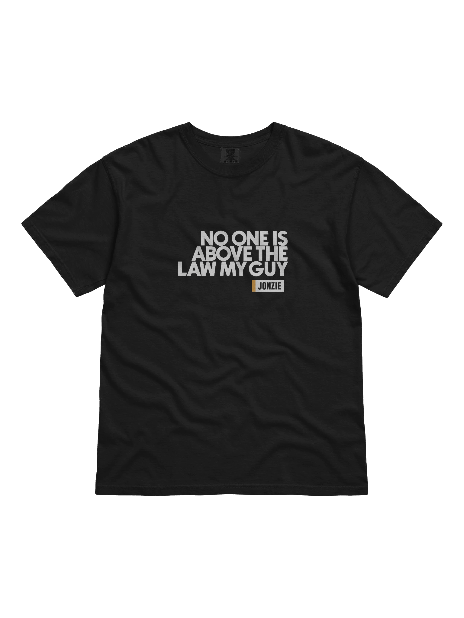 NO ONE IS ABOVE THE LAW T Shirt product image (1)