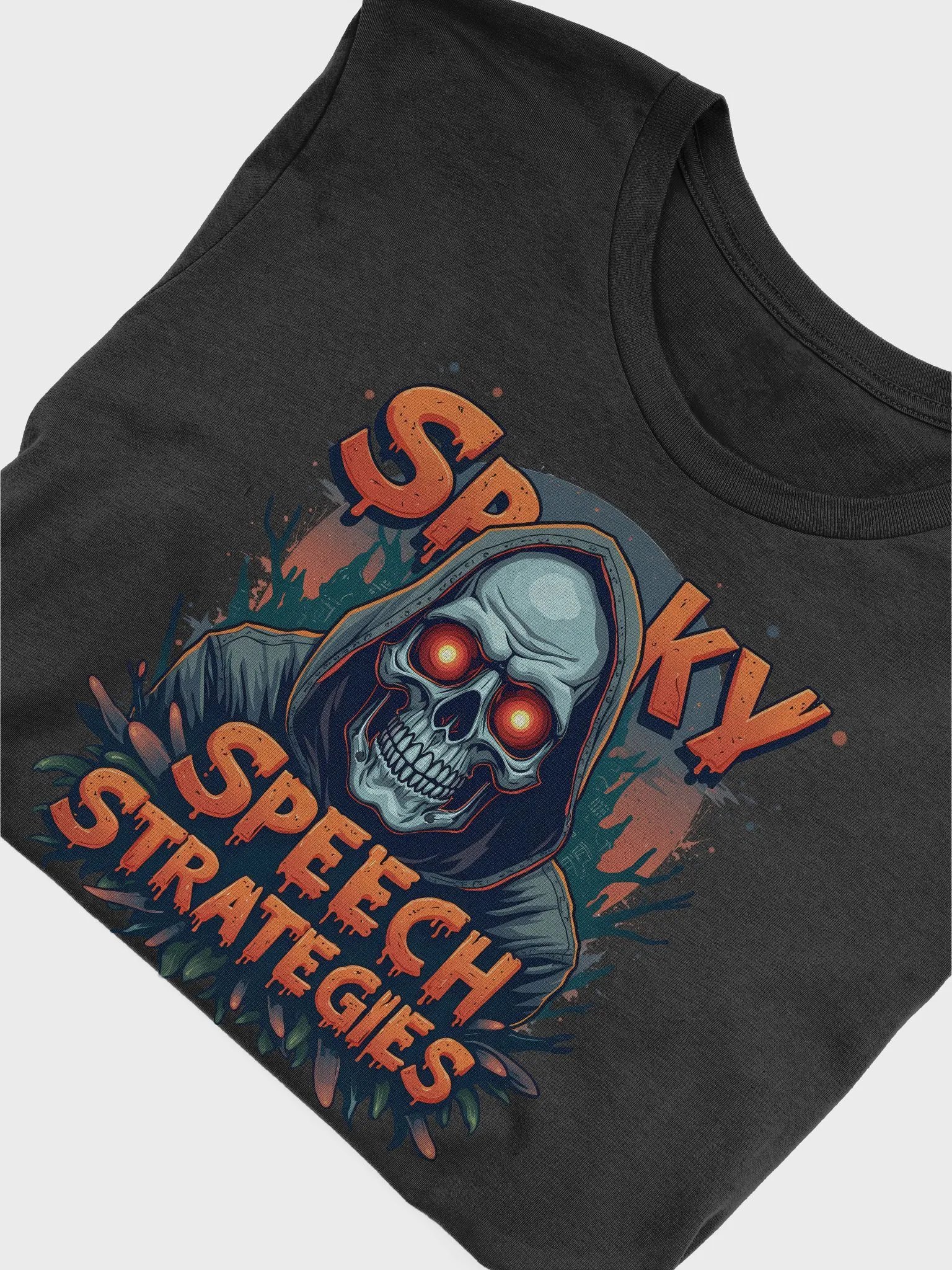 Glowing Skull Spooky Speech T-Shirt product image (15)