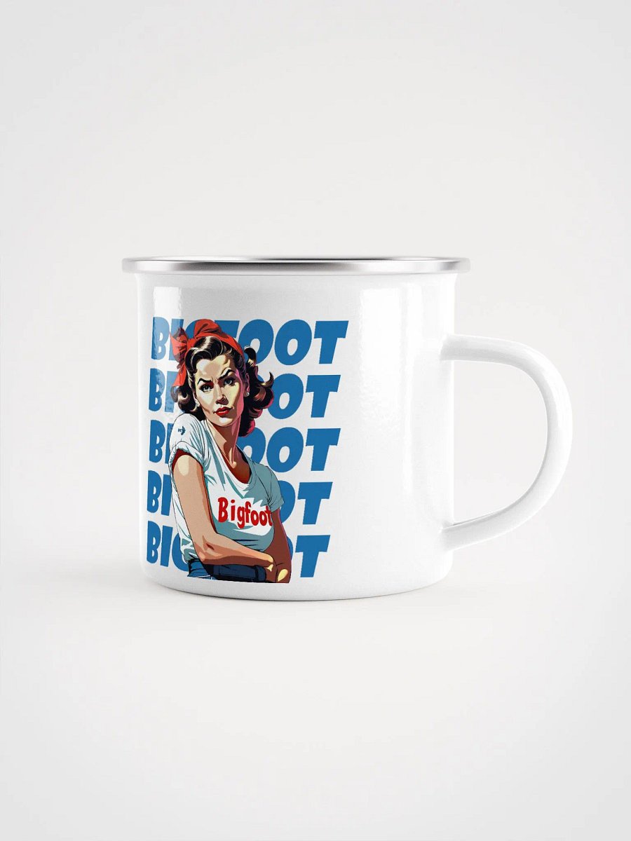 Bigfoot Girl Metal Mug product image (1)