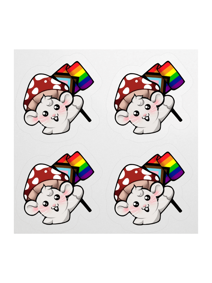 Inclusive Pride Flag Stickers product image (1)