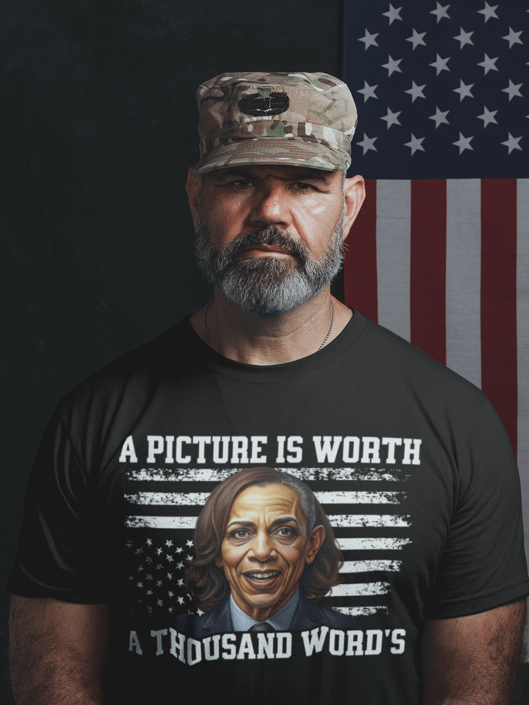 A Picture Is Worth A Thousand Words MAGA 2024 Unisex T-shirt product image (1)