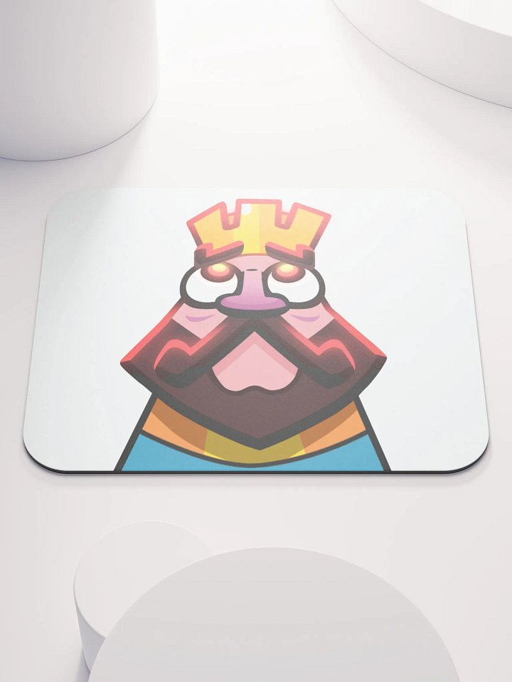 Mouse Pad Clash Royale king emote product image (1)
