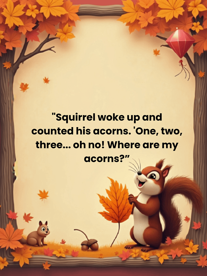 The Great Acorn Mystery: A Fall Adventure Story and Coloring Book for Kids Ages 2–5 product image (2)