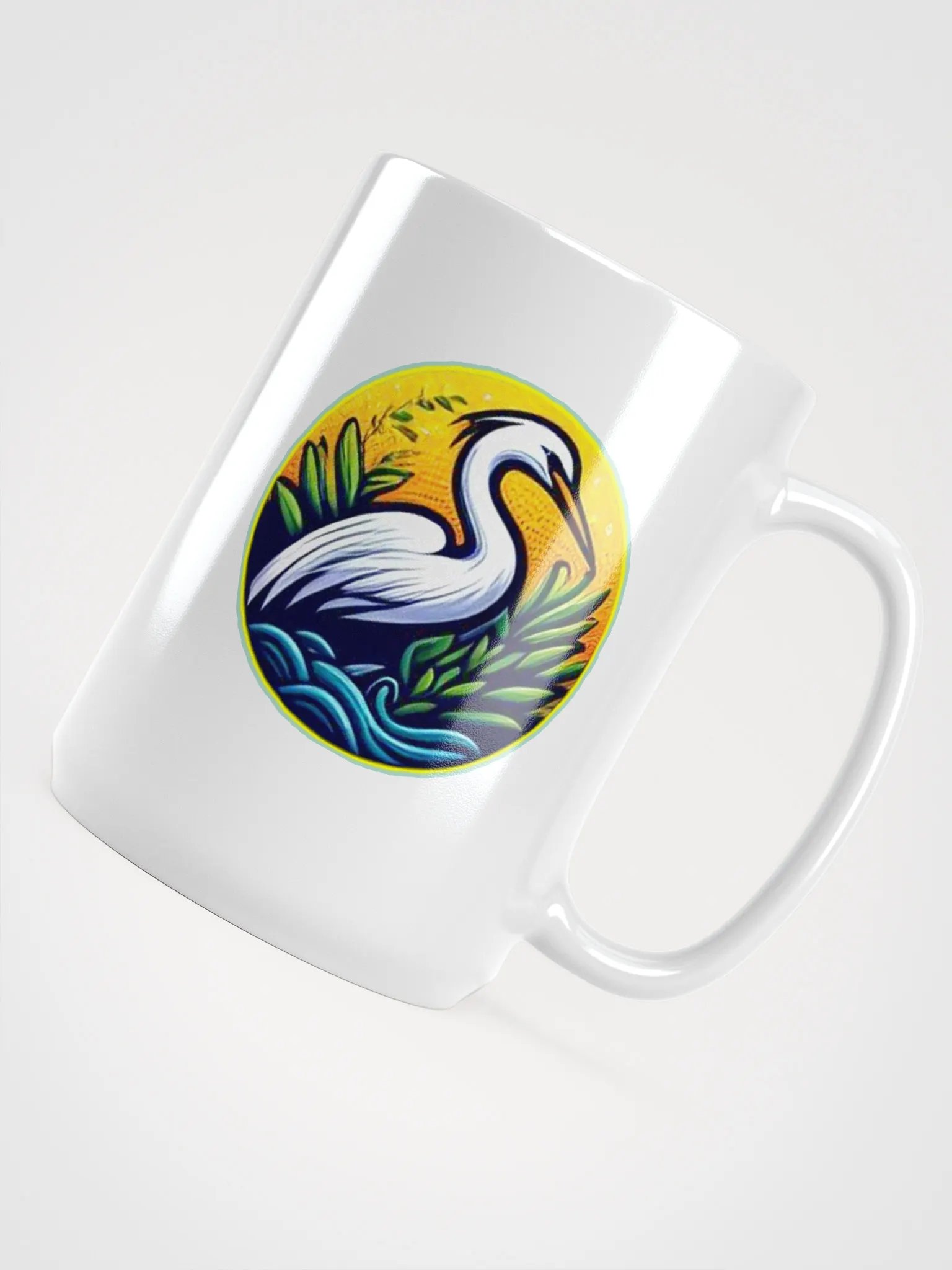 Sunny Heron Paradise Mug product image (4)