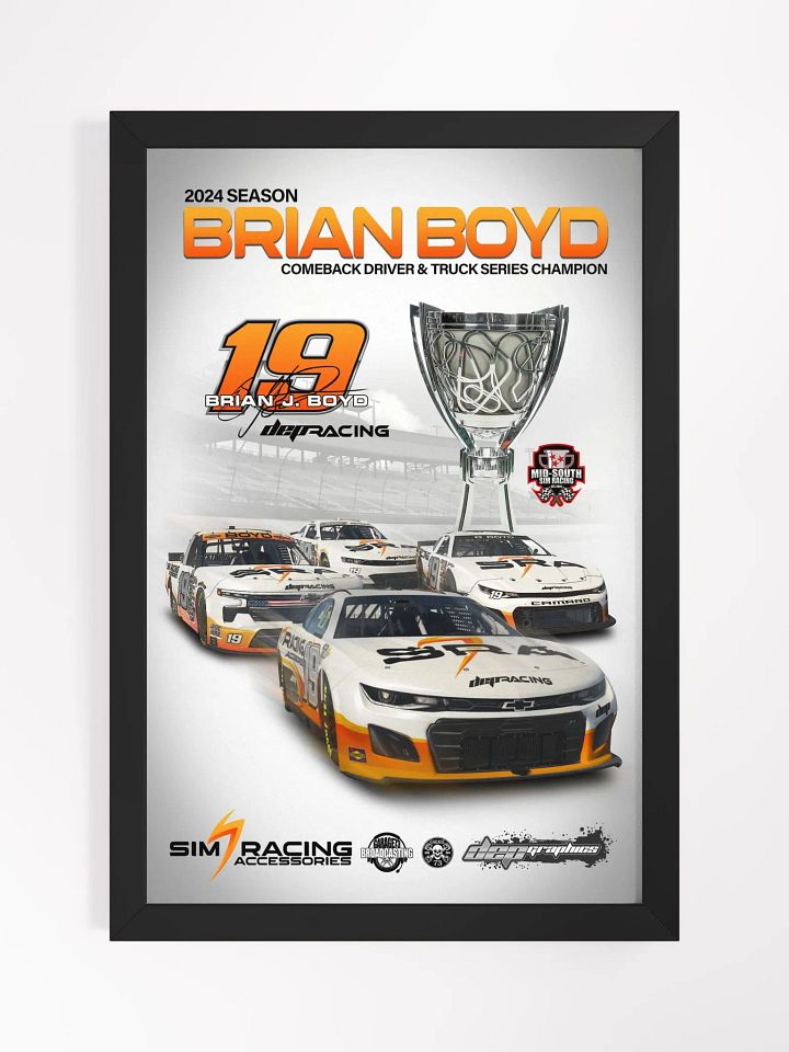 Brian Boyd Fleet Paints Framed Poster product image (1)
