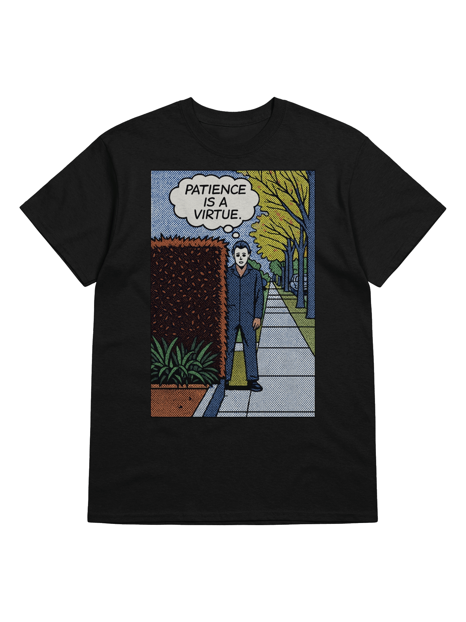 Halloween inspired Patience Is A Virtue Tee product image (51)