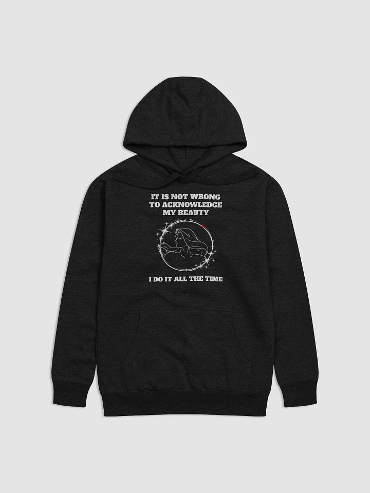 It Is Not Wrong To Acknowledge My Beauty - Funny Hoodie product image (3)