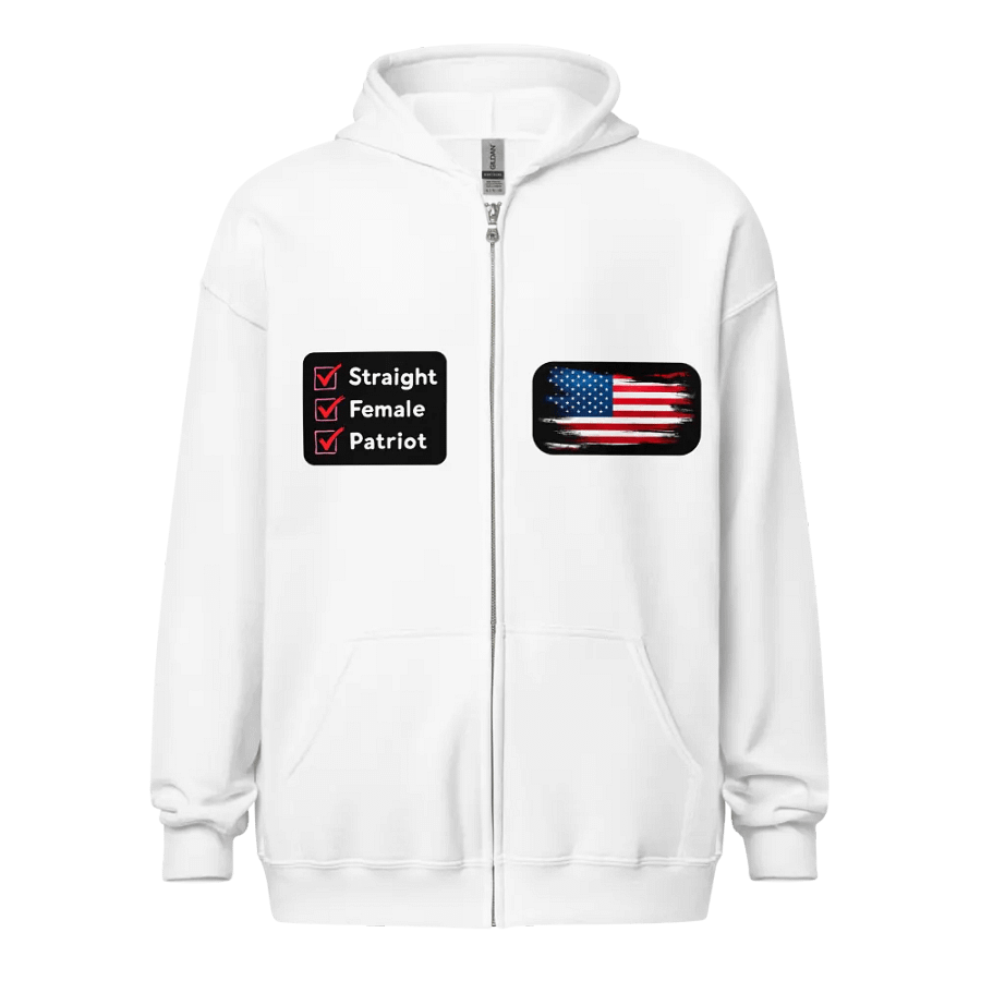 Zip Hoodie: Female Checklist product image (2)