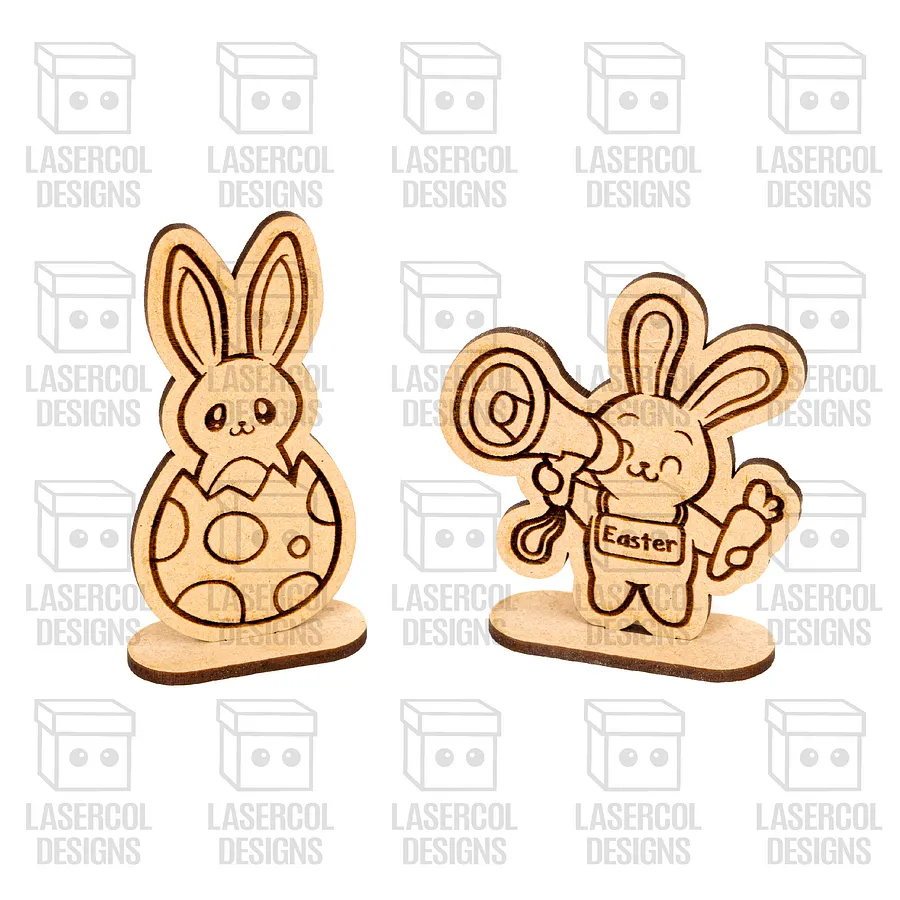 Easter Cutouts With Base Set 3 - Laser Cut Files product image (6)