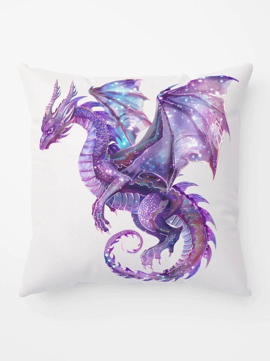 Mythical Glow Dragon Print Pillow product image (9)