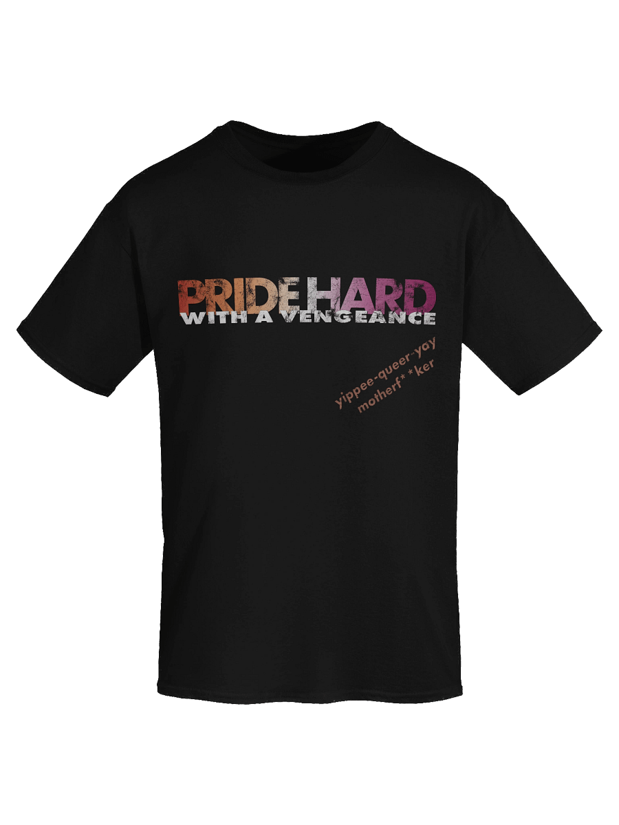 Lesbian "Pride Hard" Tee product image (7)
