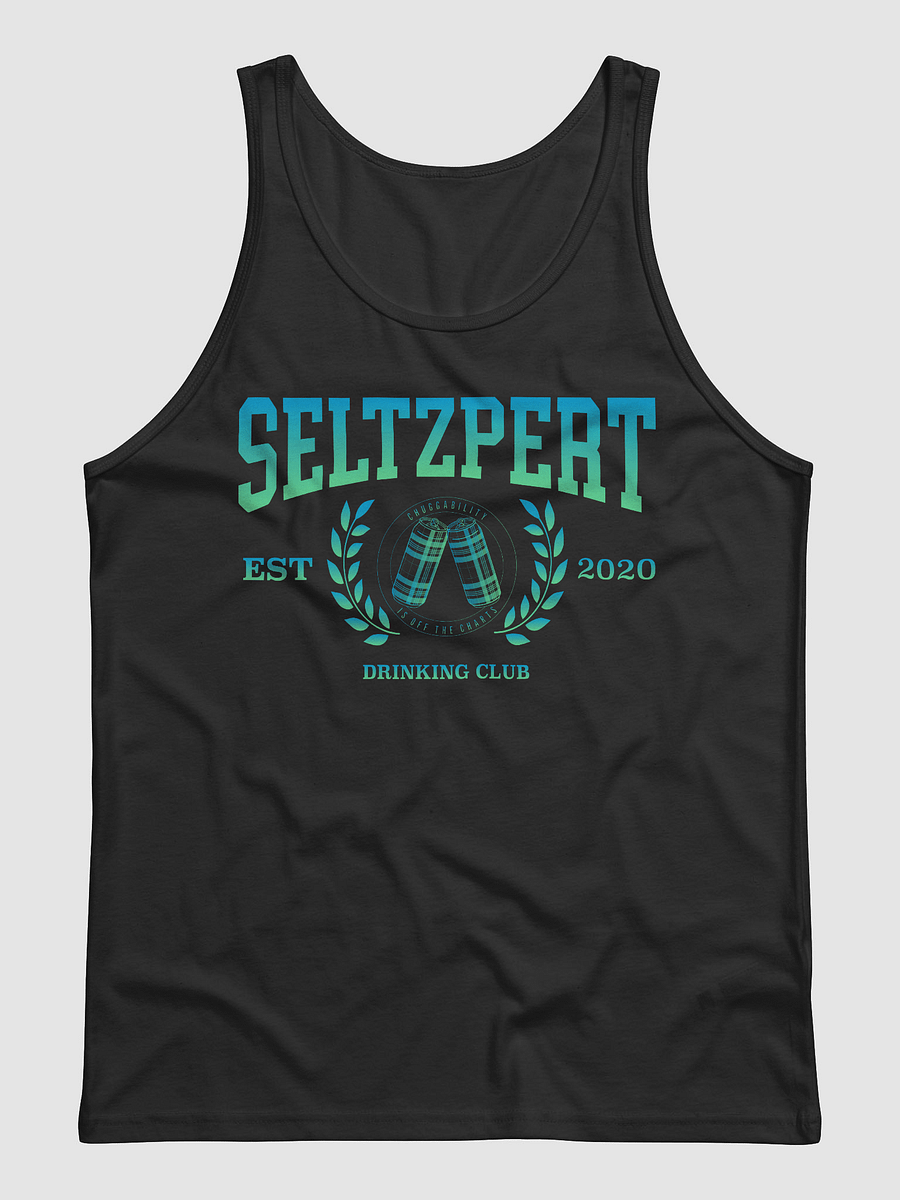 Seltzpert Drinking Club Tank Top Blue Lagoon product image (2)