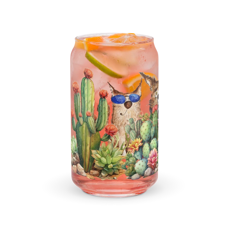 Desert Bloom: A Tale of Resilience Glass Can (16 oz) product image (16)