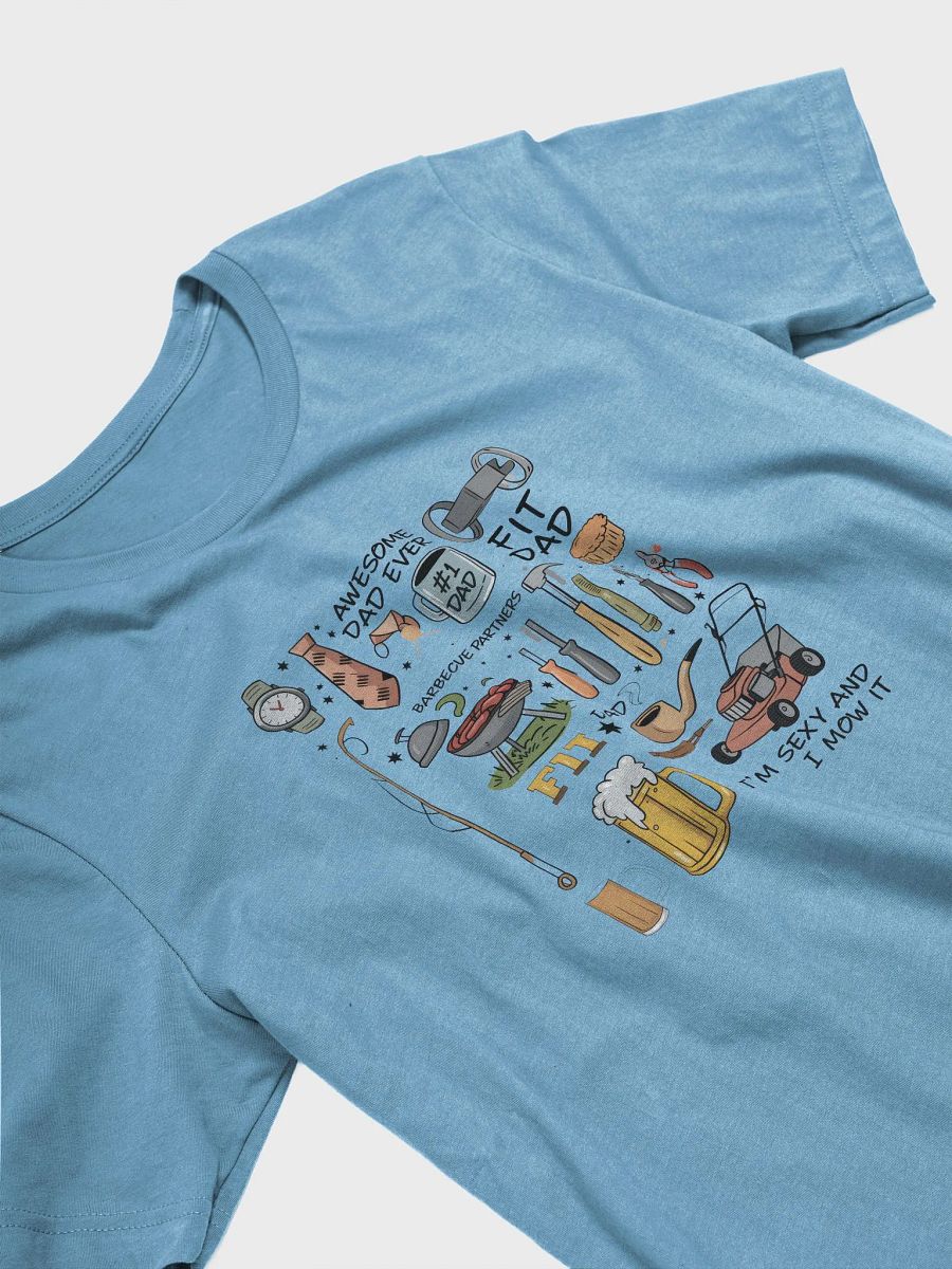 Dad's Favorite Things T-Shirt Fathers Day Bella Canvas product image (5)