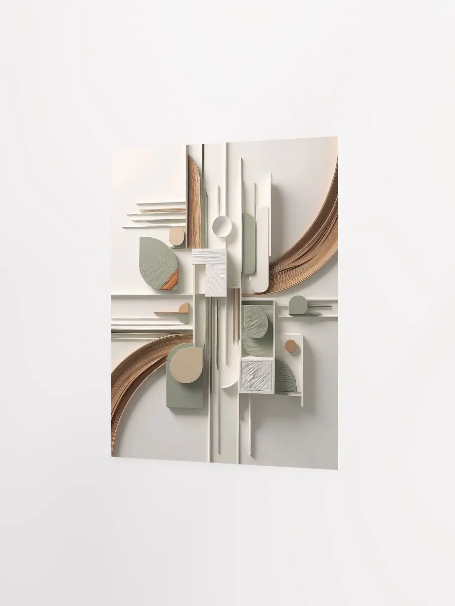 Modern Minimalist Art v2 - Poster - Small and Standard Sizes - 8x10-11x14-12x16-16x20 Inches product image (6)