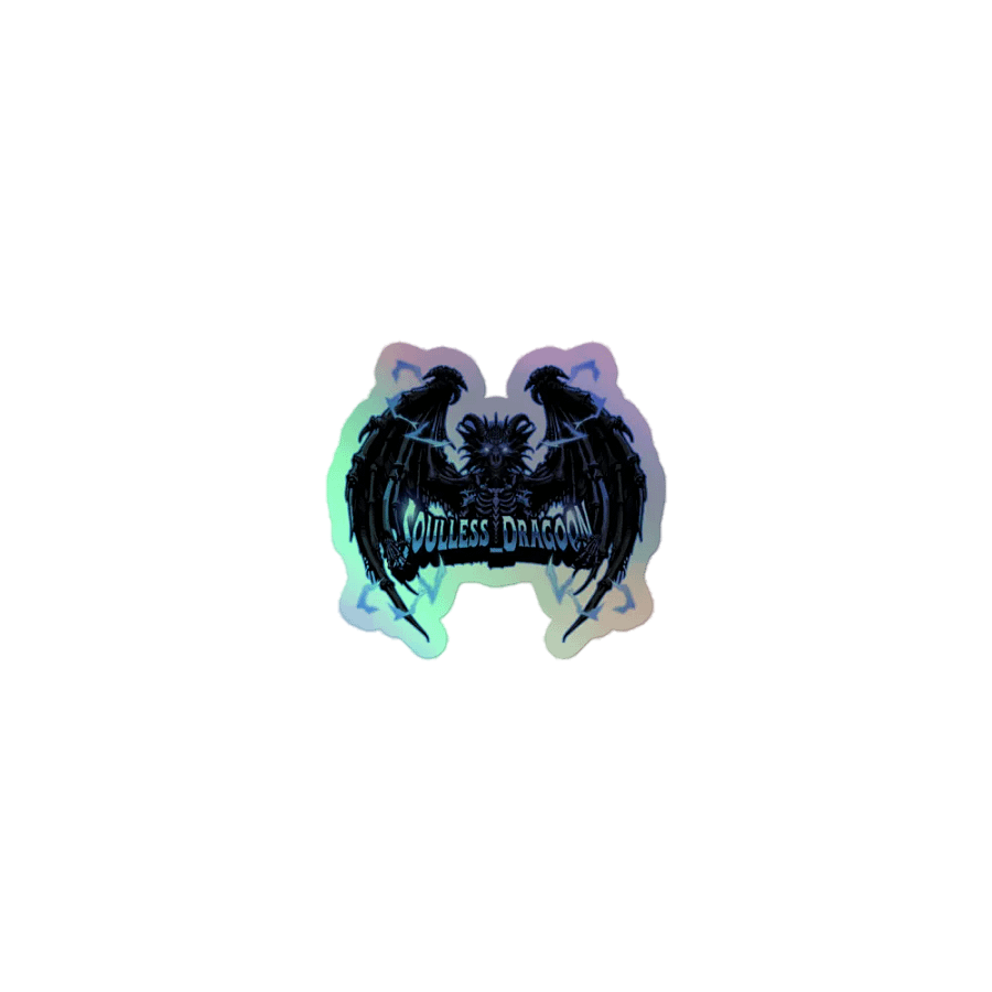 Soulless Dragoon Holographic Dragon Sticker Sheet product image (1)