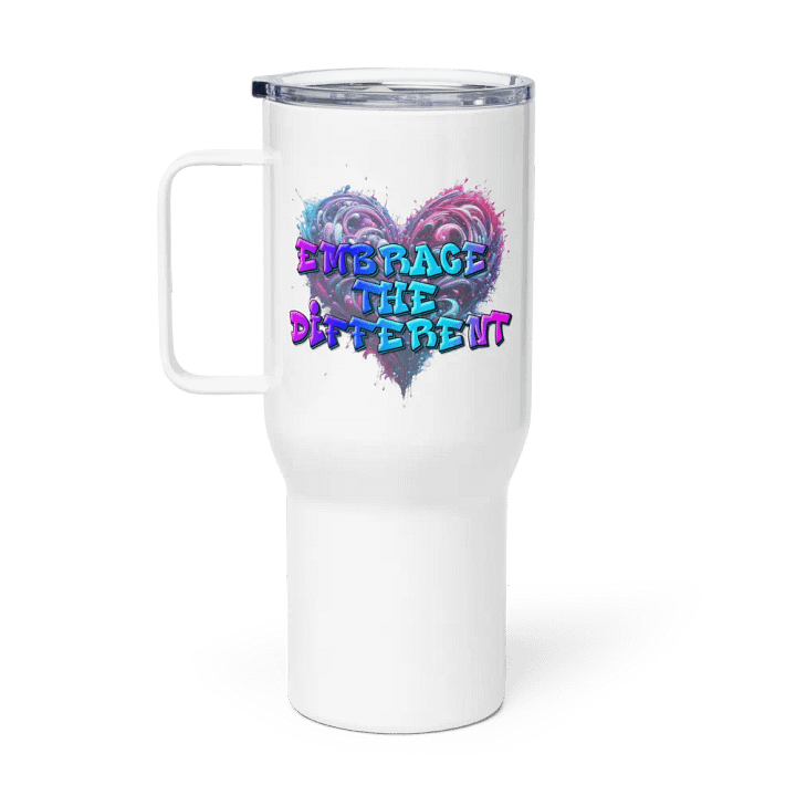 Embrace the Different Stainless Steel Travel Mug product image (1)