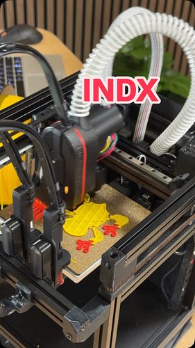 My 1st look at the @bondtech3d INDX! #3dprinter #3dprinting #3dprinted