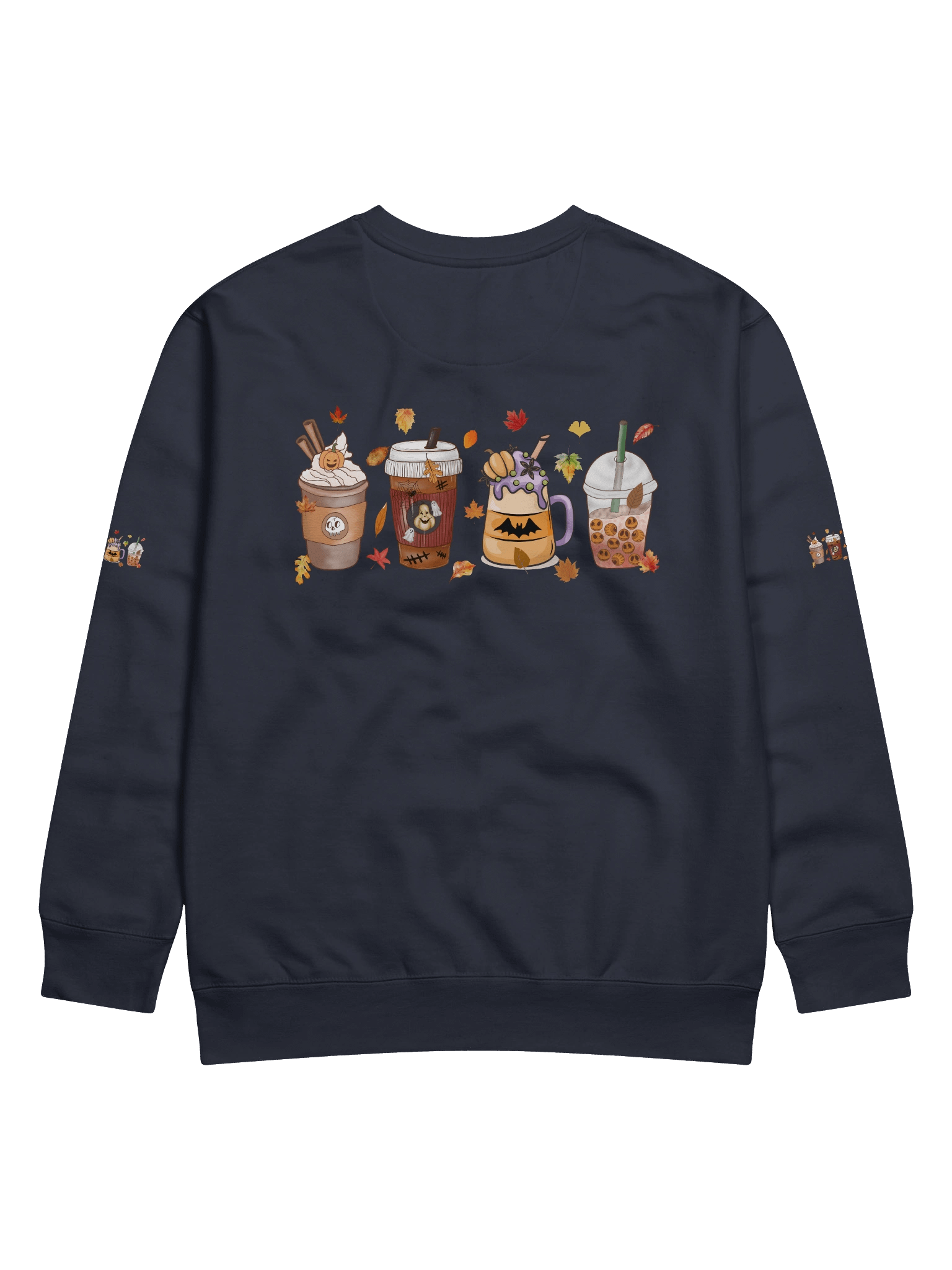Cozy Halloween Vibes Sweatshirt – Sweet Treat Design product image (36)