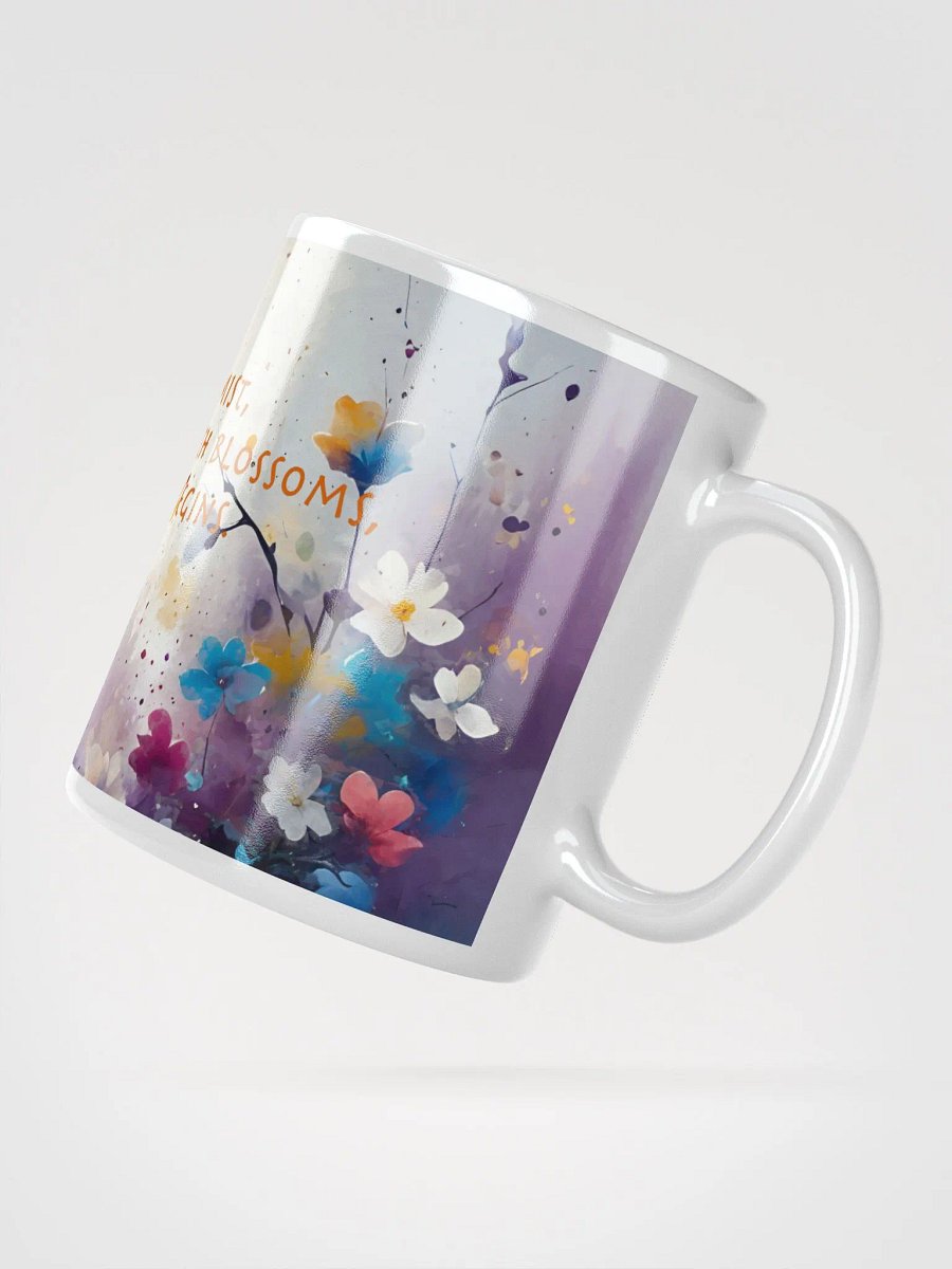 Nature's Waltz White Glossy Mug product image (2)