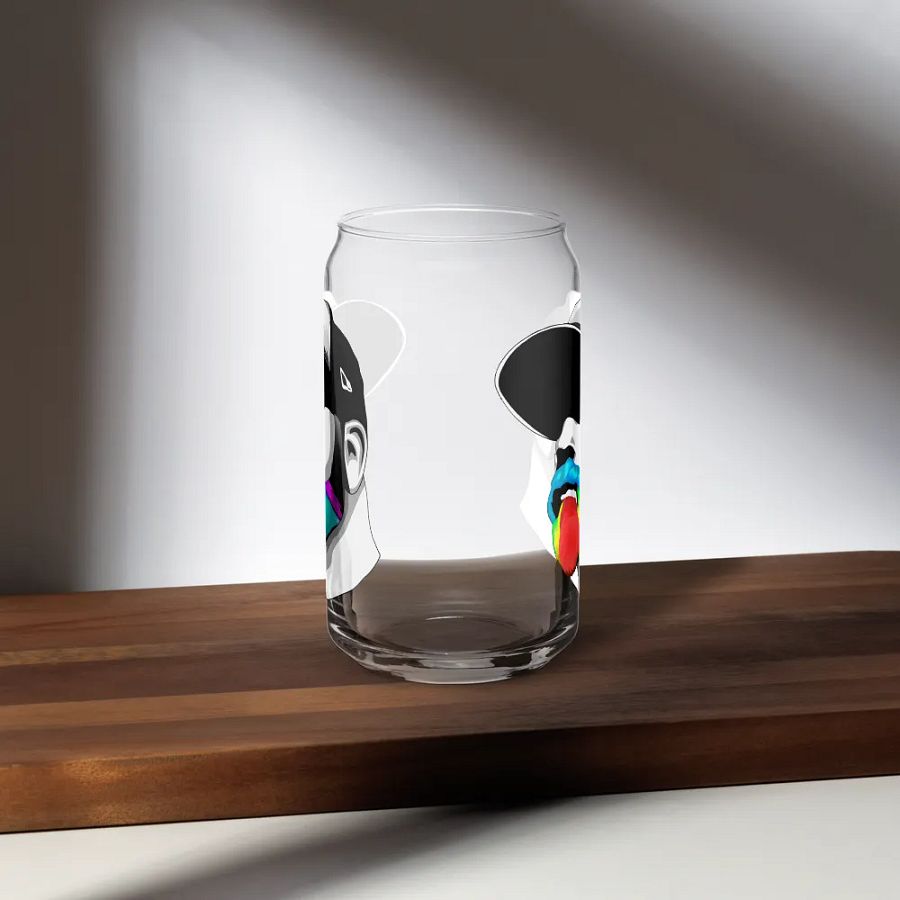 RainbowBeard New Head Logo Can-Shaped Glass 16oz product image (35)