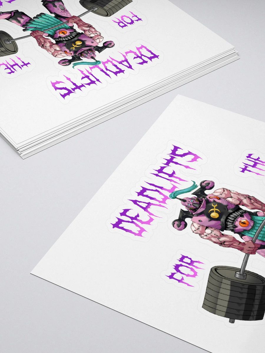 Deadlifts For The Dark Gods - Noise Marine Sticker product image (10)