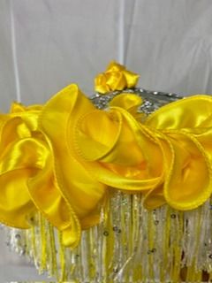 Custom Yellow Wedding Parasol product image (5)