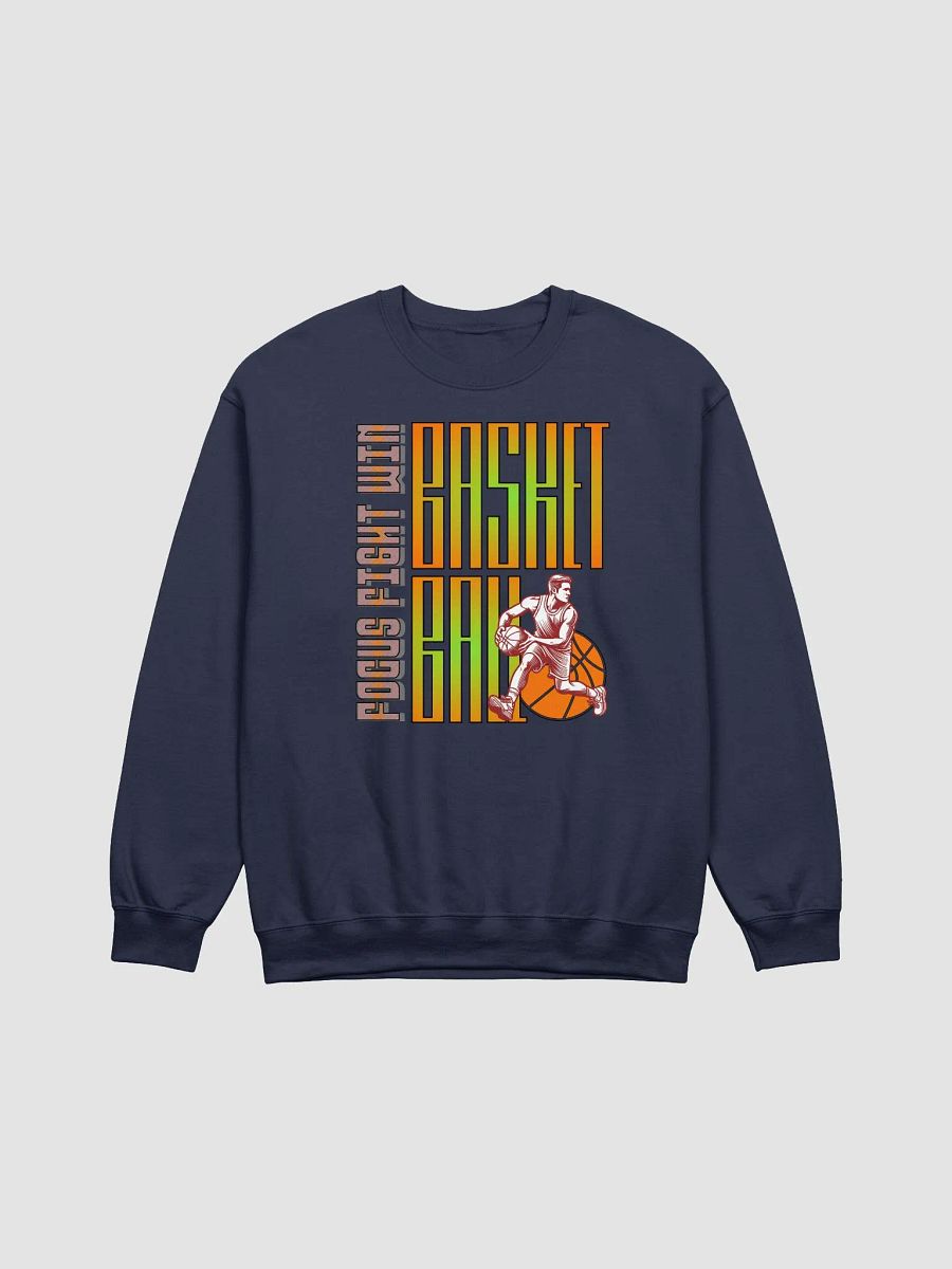 Focus Fight Win Basketball Crewneck product image (1)