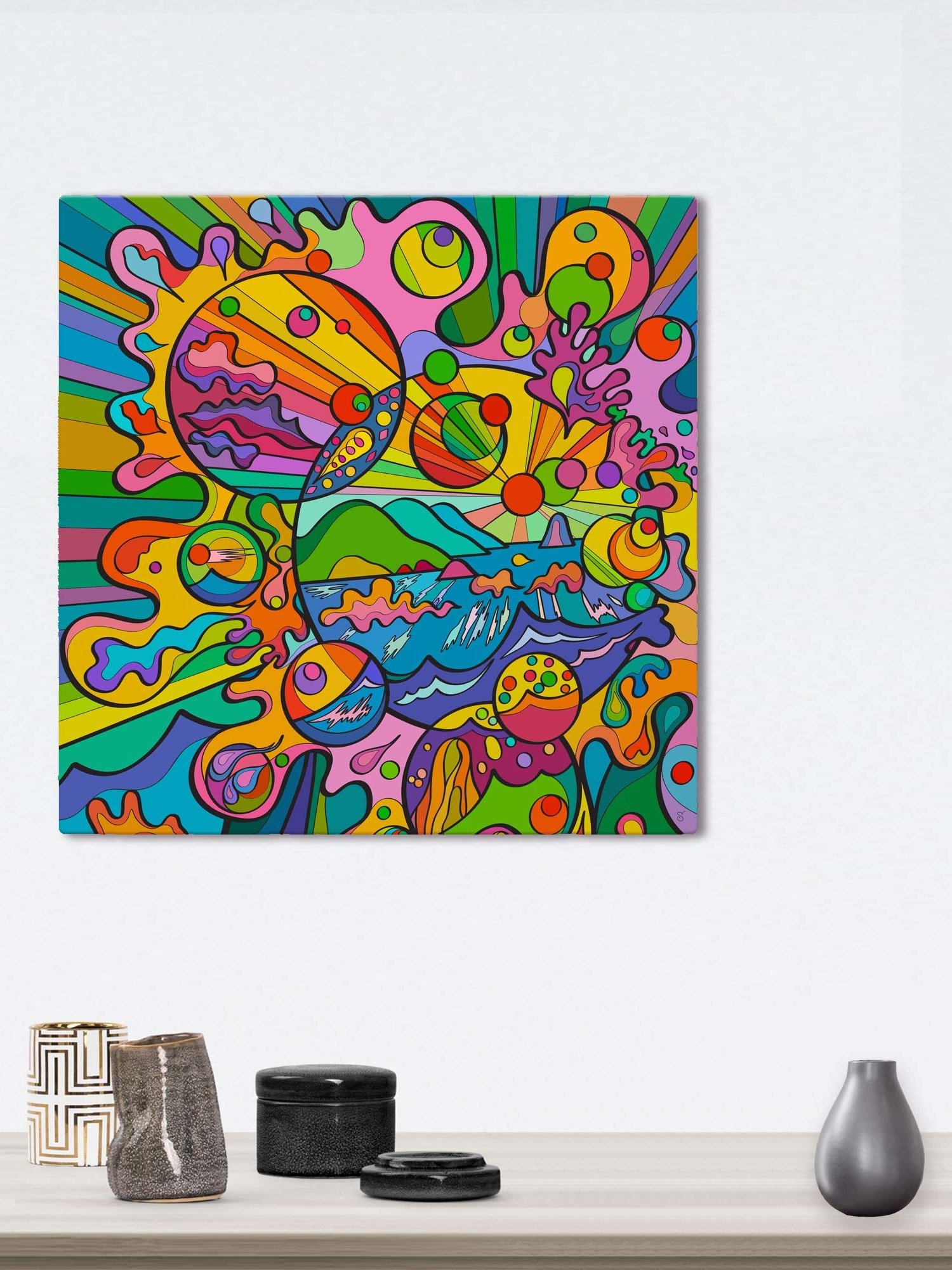Blank Canvas: Unleash Your Creativity - Bright Sea Bubbles product image (45)