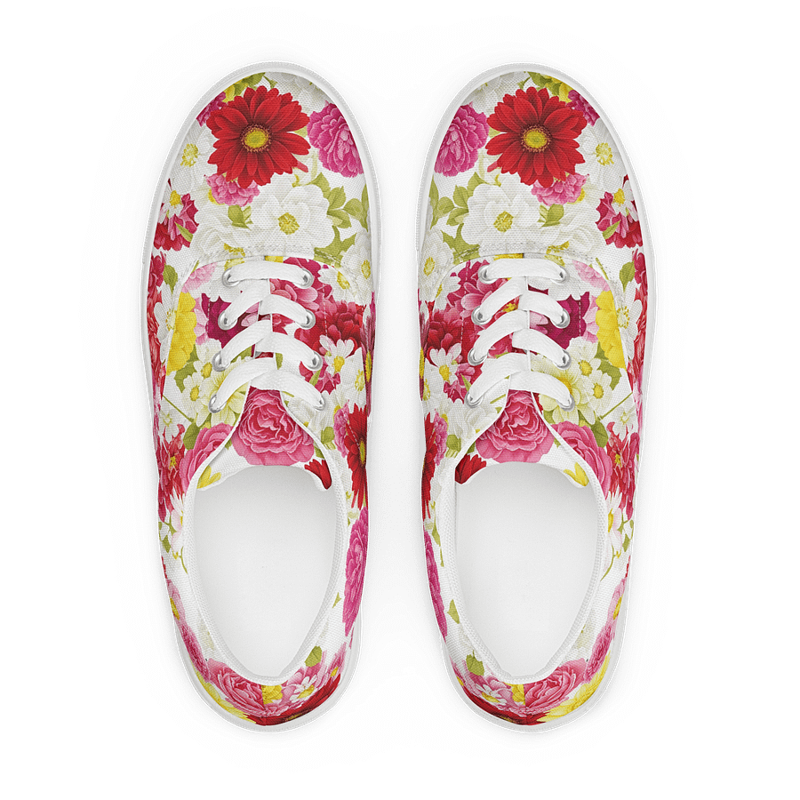 Blossom Burst Lace-Up Sneakers product image (7)