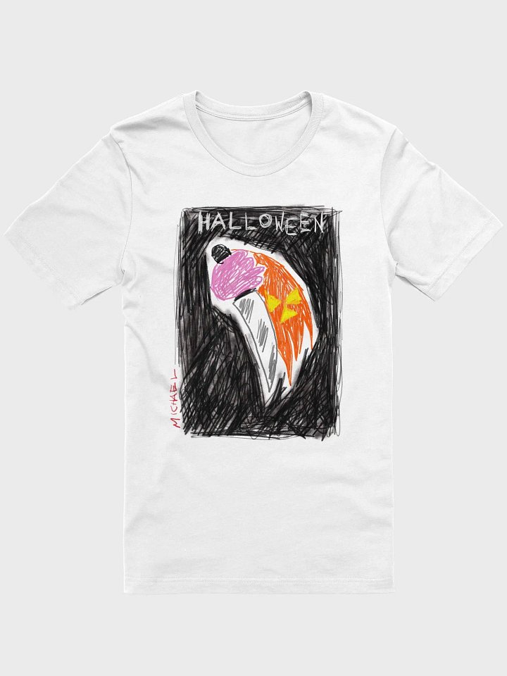🔥 "Halloween" – CreepyKids Horror Girl Art Print Tee 🎃💀 product image (1)