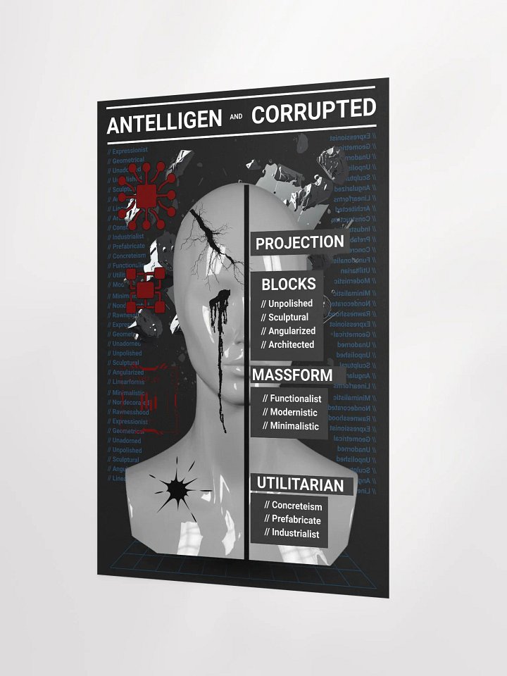 Antelligen Matte Poster Print product image (2)