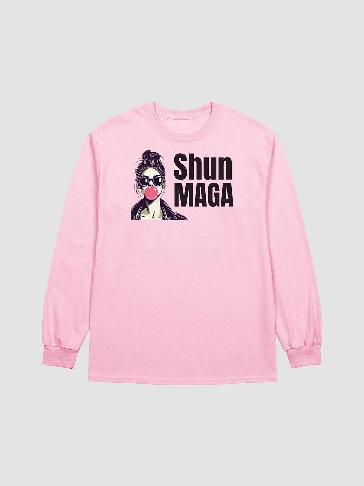 Shun MAGA Anti Trump Long Sleeve T Shirt product image (2)