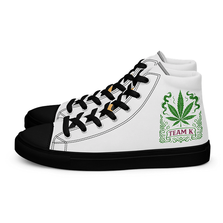 Team K V-7 Women's High Top Canvas Shoes product image (1)