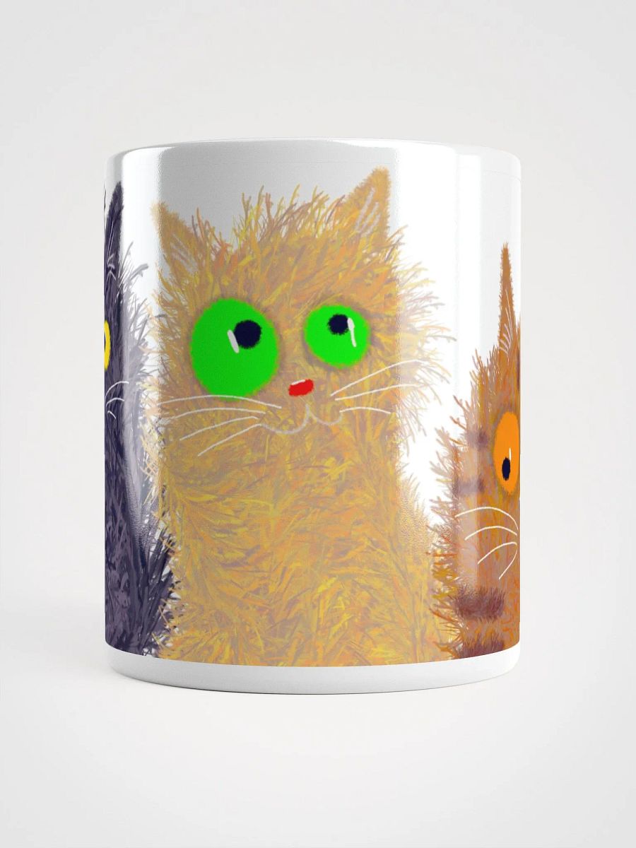 Funny Cat Crew – Hilarious Hand-Drawn Cat Mug product image (14)