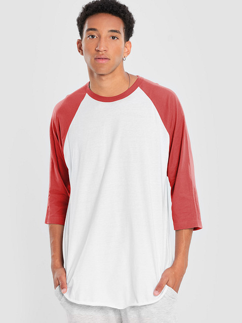 Photo showing Tultex Fine Jersey Raglan Tee