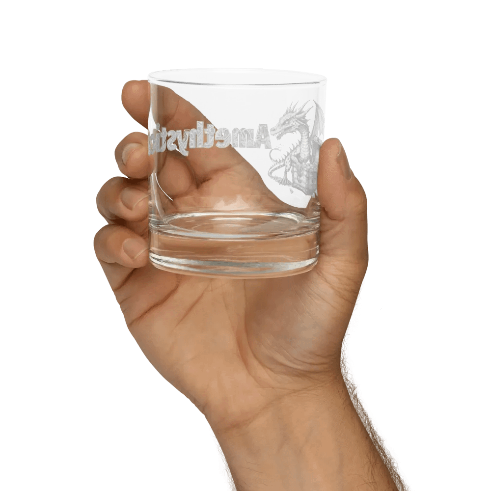 Rocks glass: Rock On Dragon with Treasure Chest product image (8)