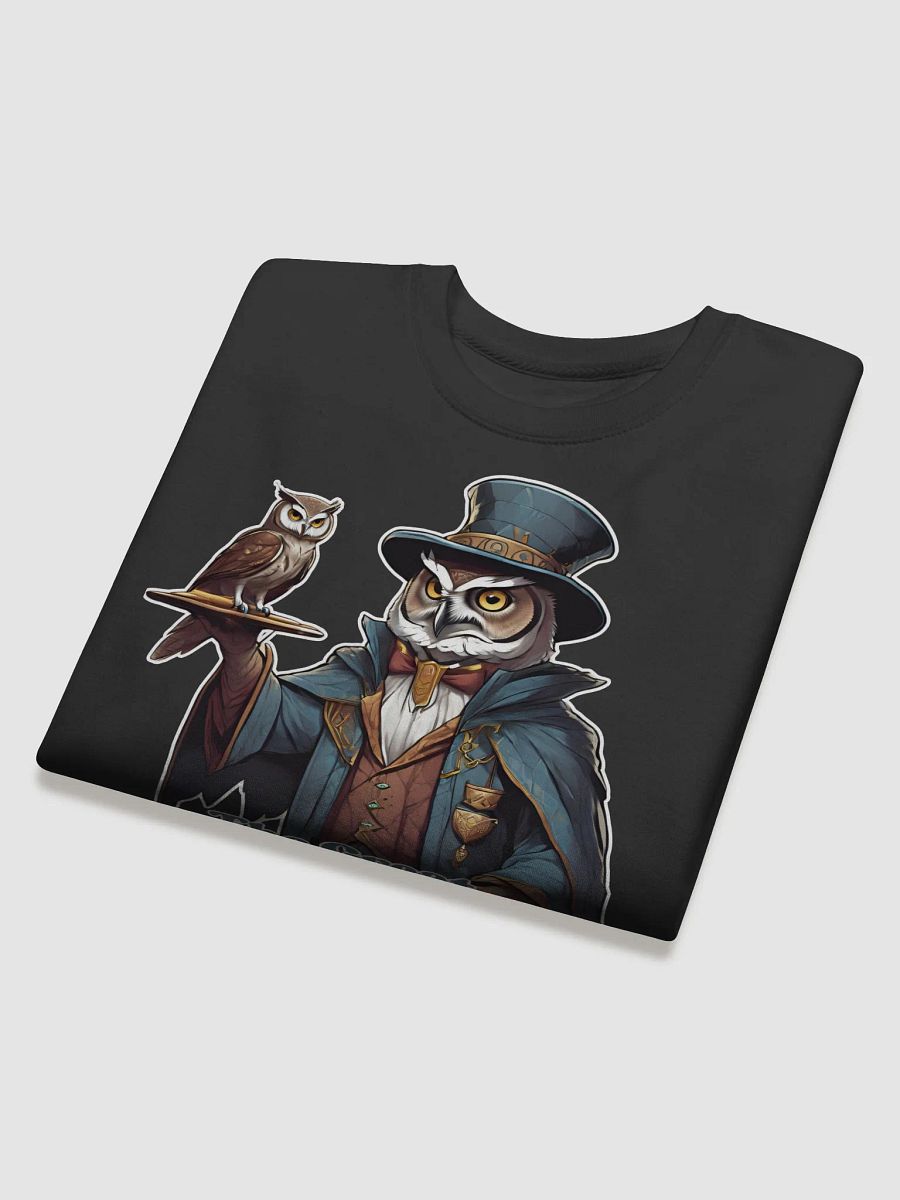 The Great Hoodini Funny Owl Magician Sweatshirt product image (4)