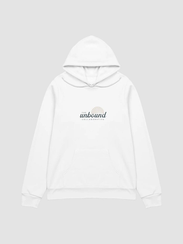 White Logo Hoodie product image (1)