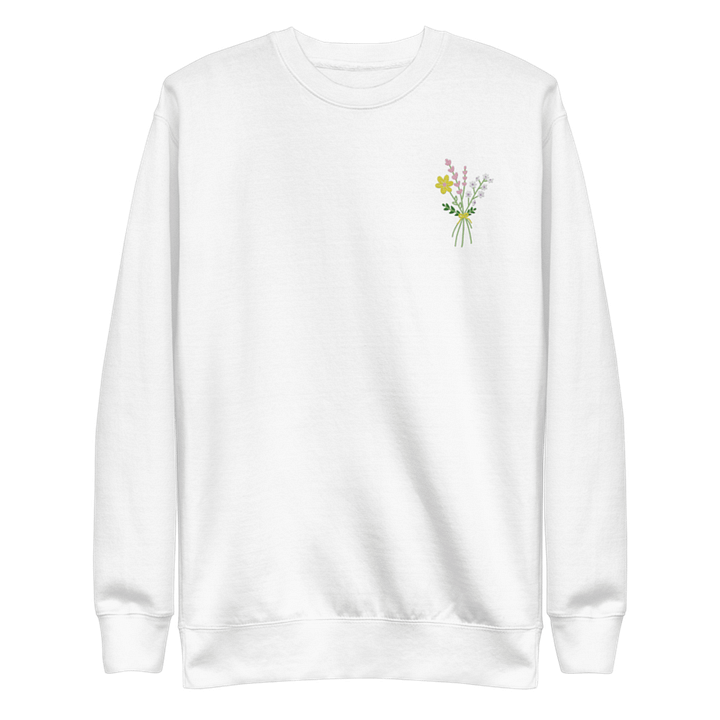 Flower Garden Embroidered Sweatshirt product image (2)