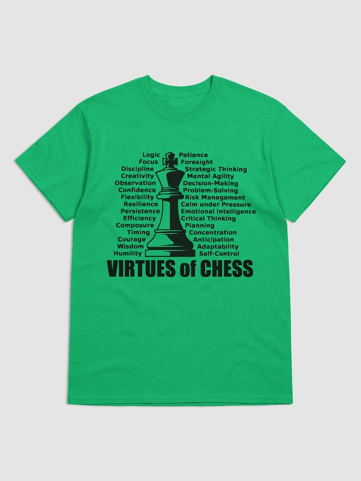 "Virtues of Chess" T-Shirt product image (17)