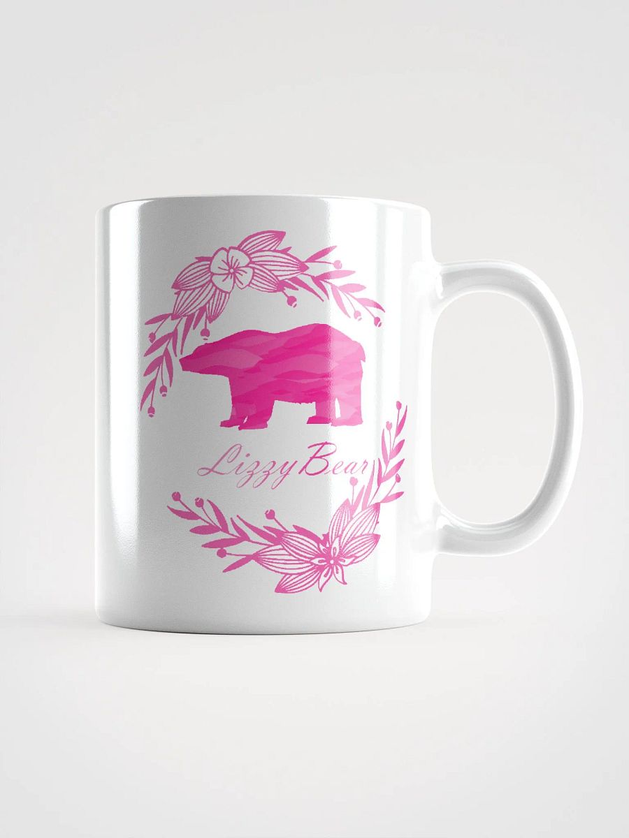 LizzyBear White Glossy Mugs product image (1)