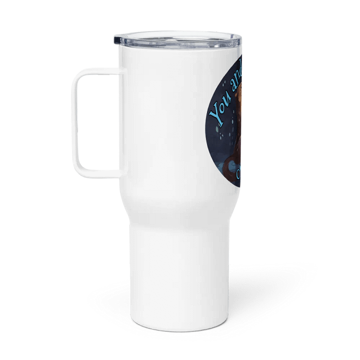 Otterly Meant to Be Travel Mug with Handle product image (2)