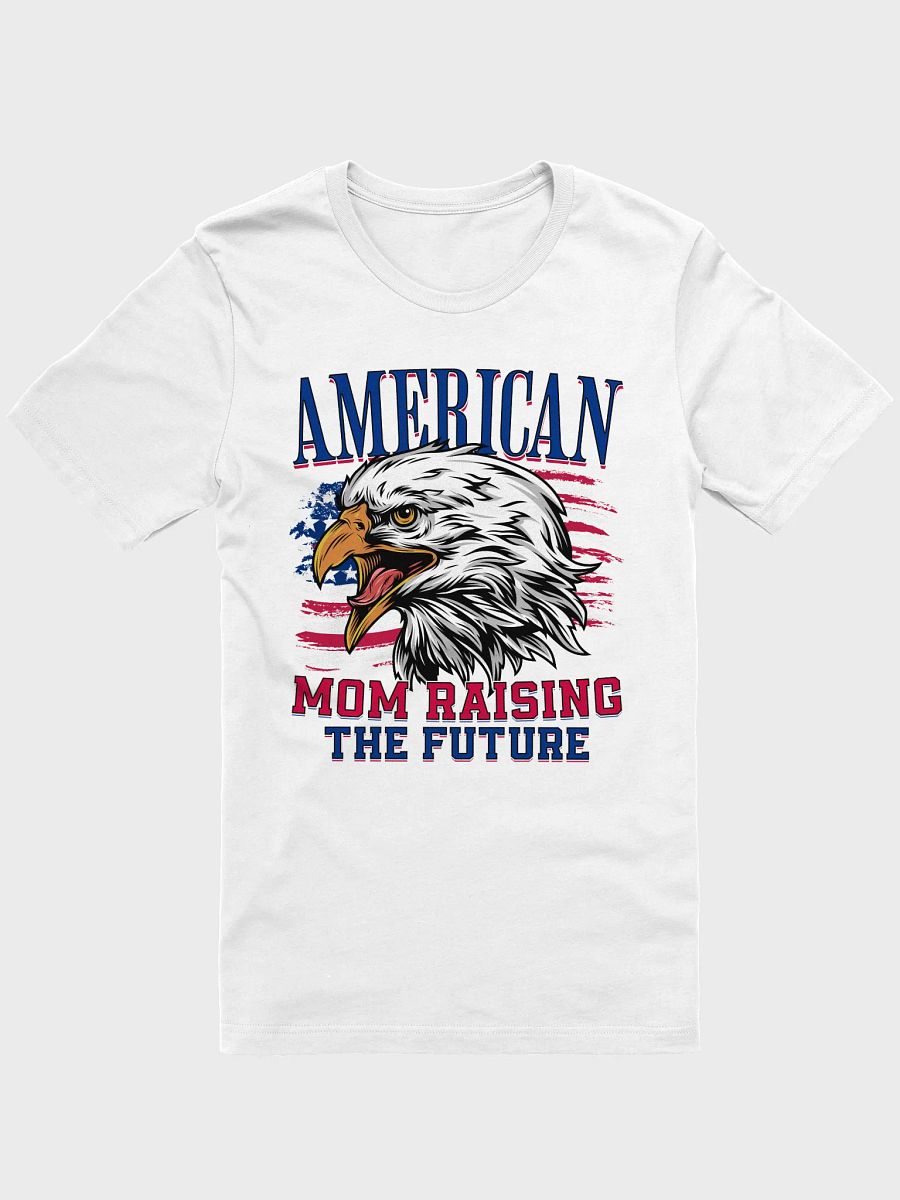 American mom raising the future Gift Mom Bootleg T-Shirt product image (1)