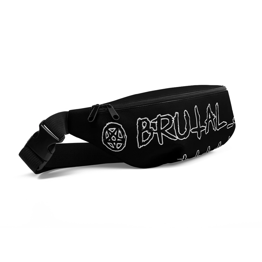 Brutal B&W Fanny pack product image (2)