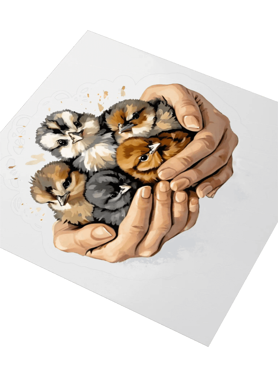 Handful of Fluff - Sticker product image (3)