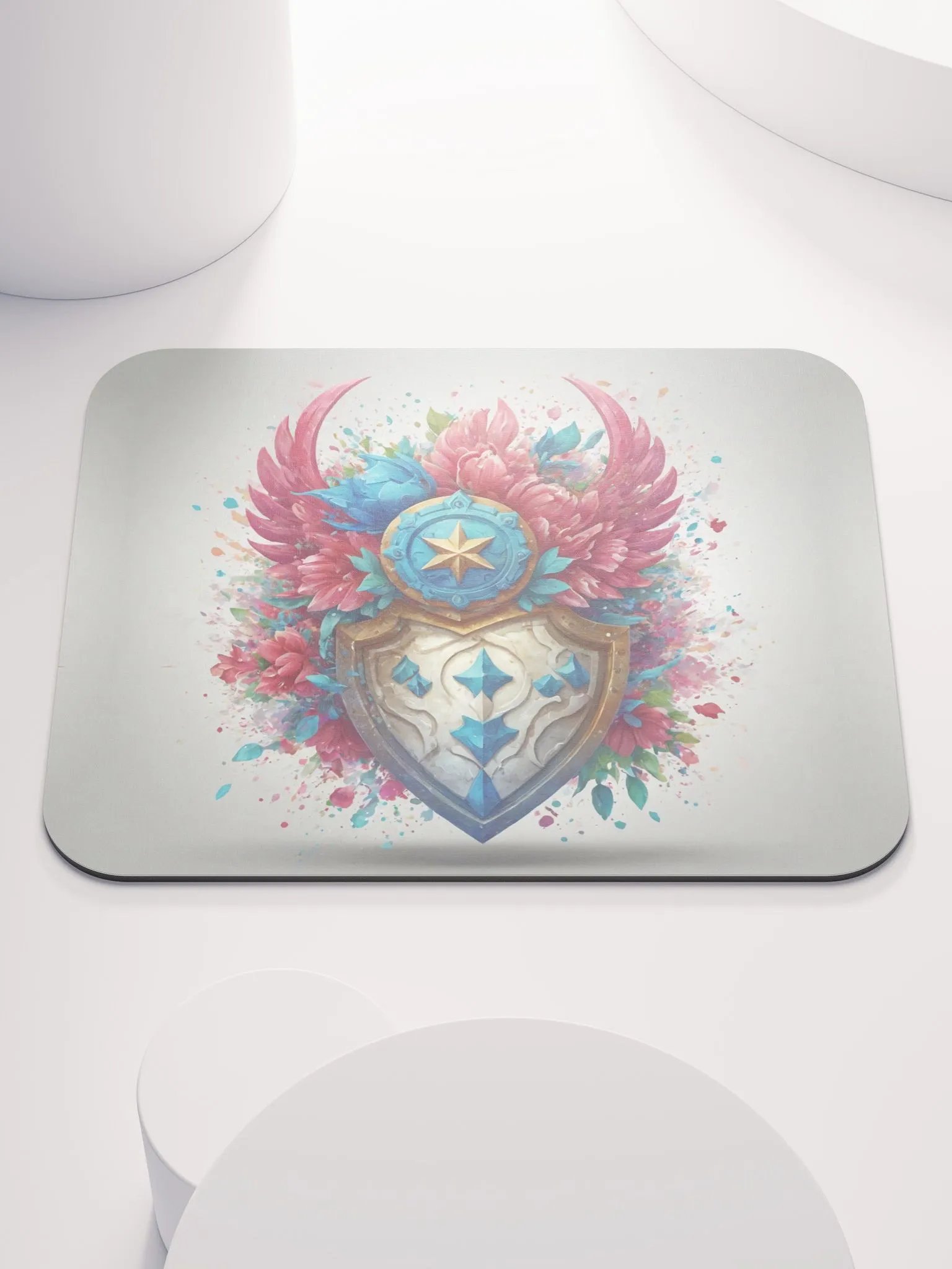 Pink Wing Classic Mouse Pad product image (1)