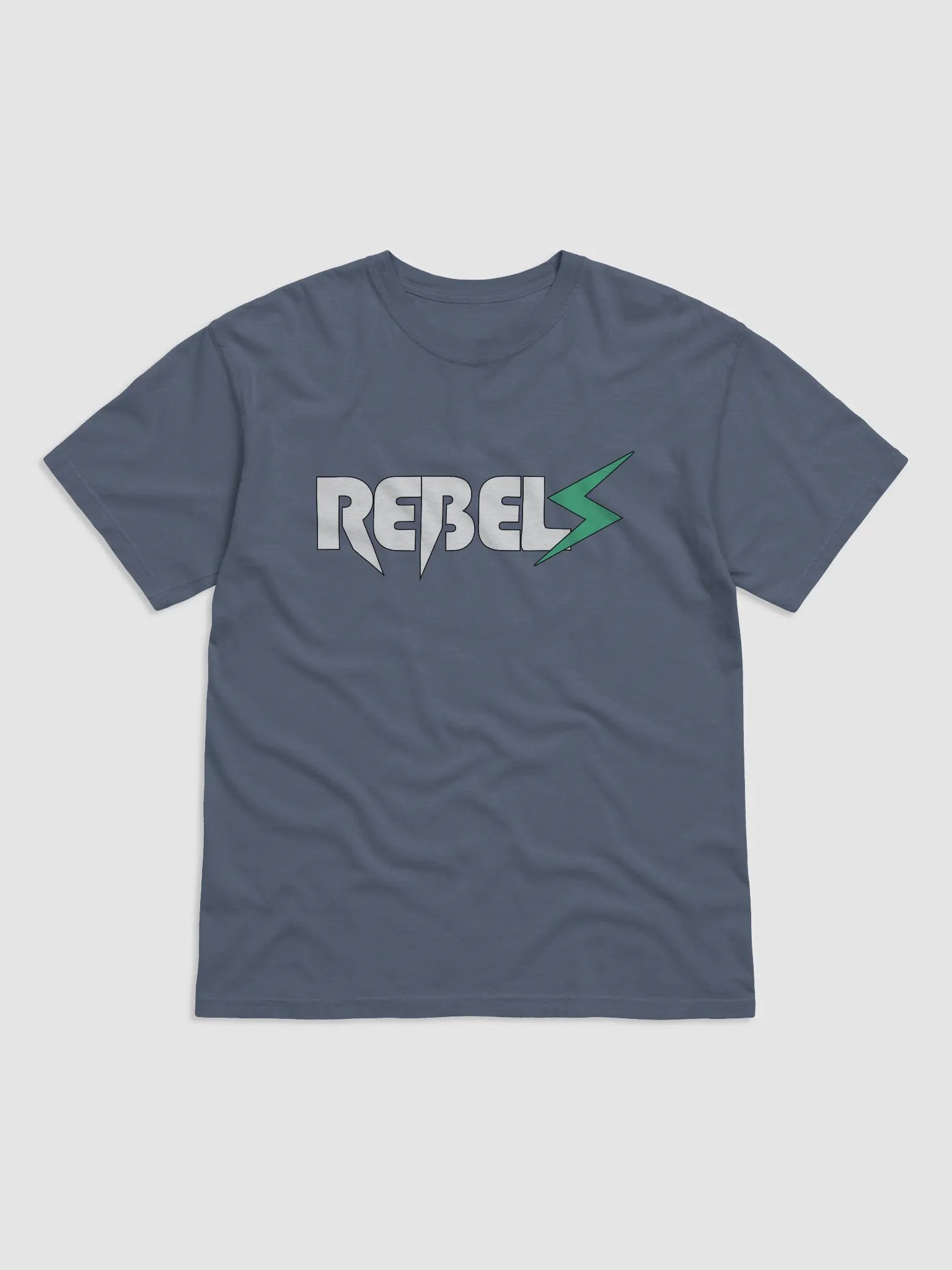 Rebels T-Shirt Blue Jean | White/Green product image (1)