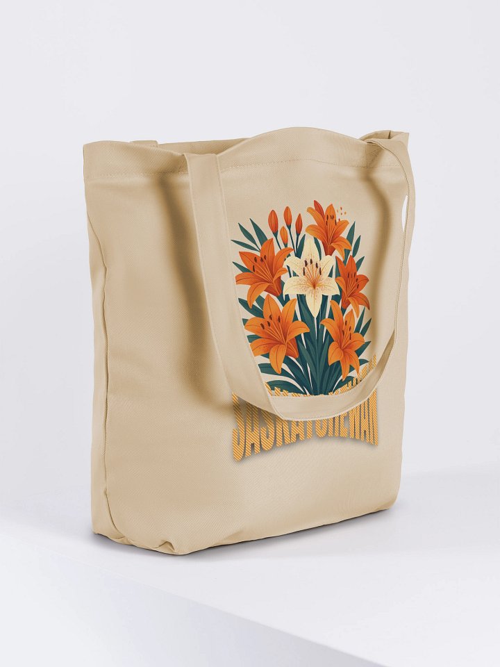 Saskatchewan Tiger Lily Floral Statement Tote product image (4)