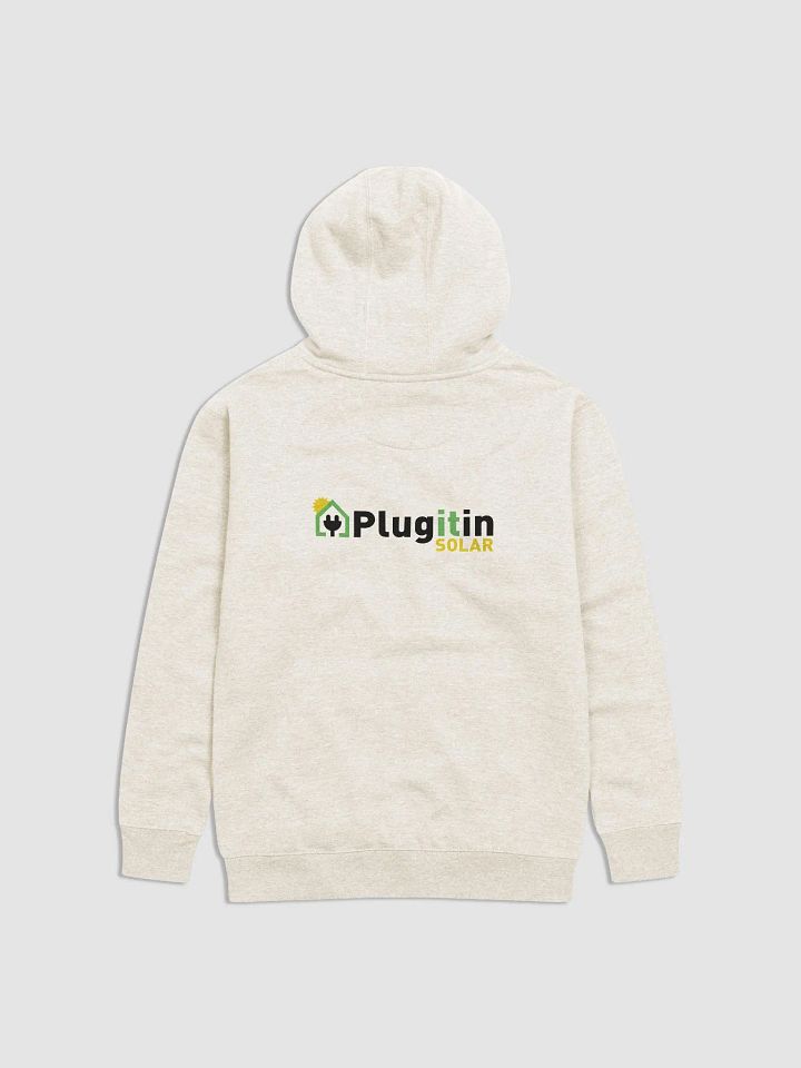 Plug It In Solar High-Quality Plush Hoodie product image (11)